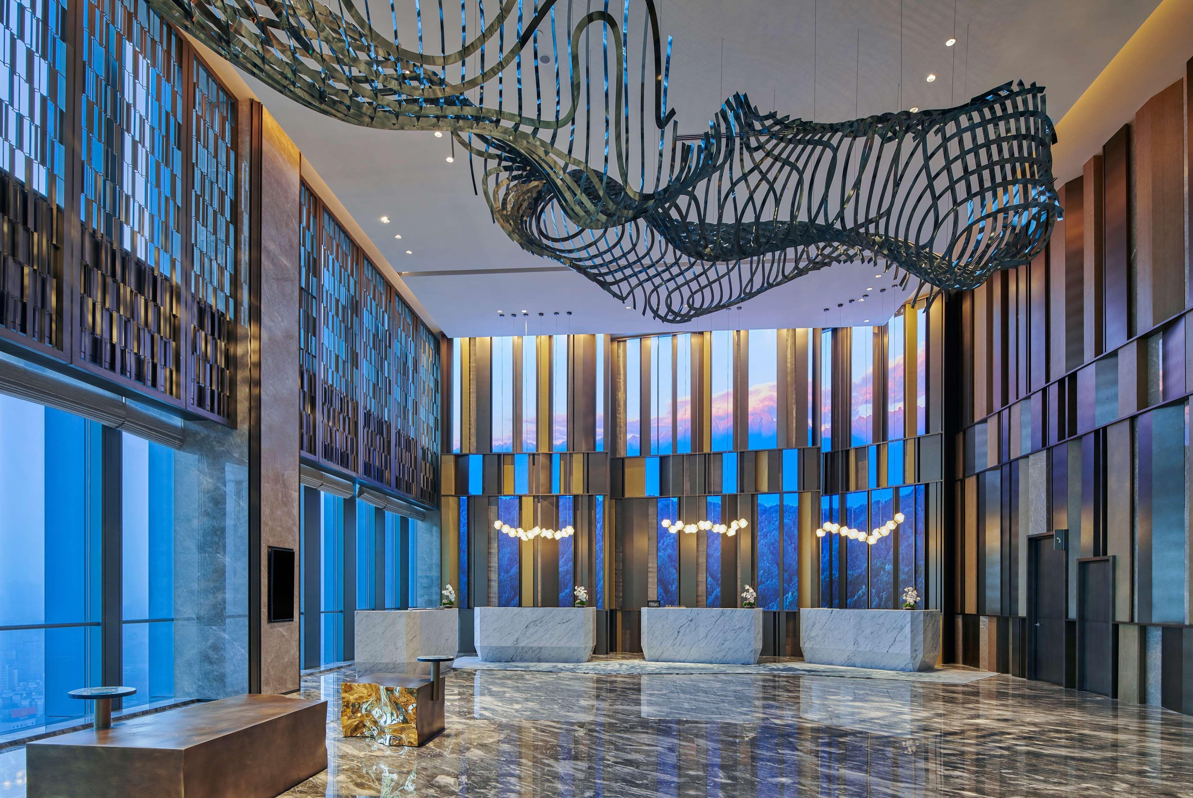 Hotel Hilton Chongqing Liangjiang New Area Exterior foto